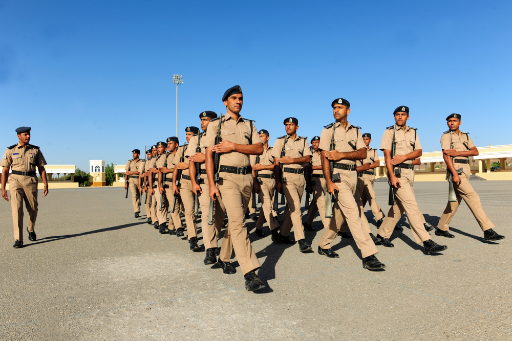 إعداد وتدريب منتسبي شرطة عُمان السلطانية