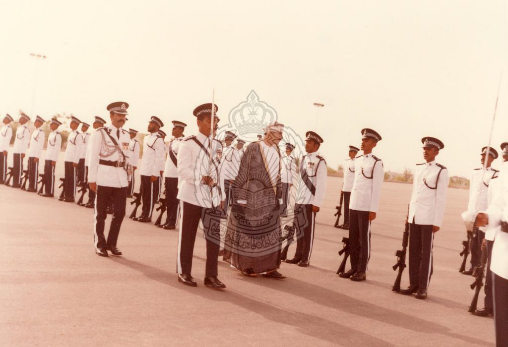 احتفالات شرطة عُمان السلطانية بيومها السنوي خلال الأعوام 1970 ـ 1990