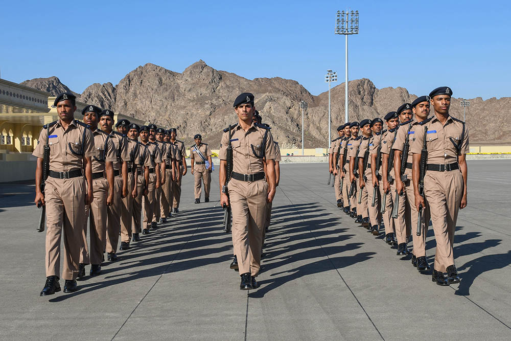 انطلاق مسابقة شرطة عُمان السلطانيّة للمُشاة لعام 2019م