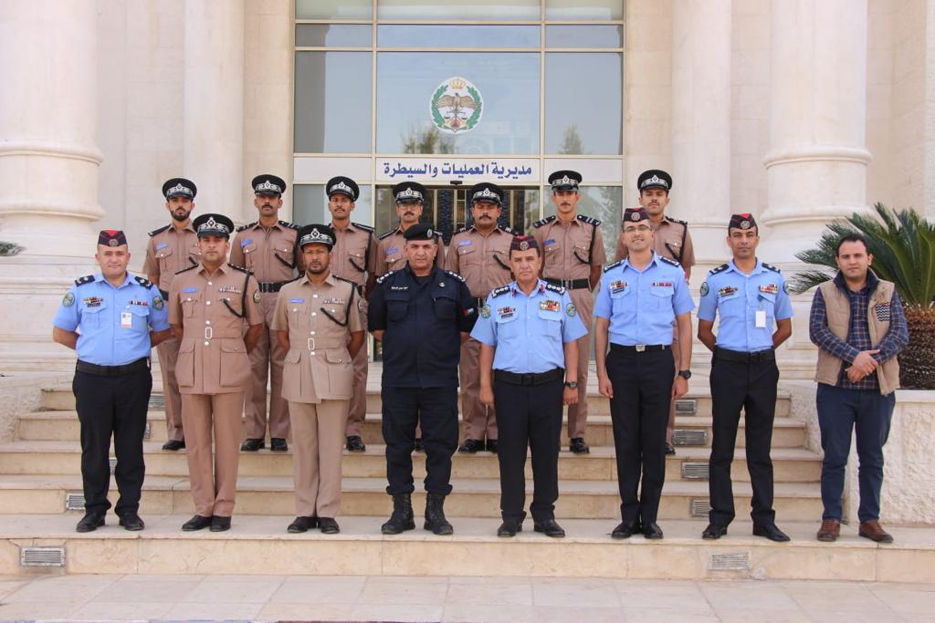 وفد من كلية الشرطة يزور كلية العلوم الشرطية بجامعة مؤتة بالأردن
