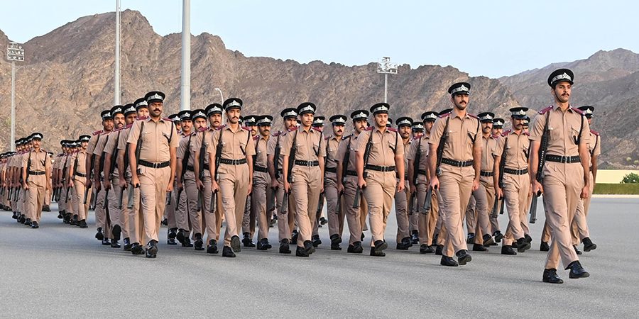 جانب من اختتام الدورة التدريبية لفئة الرتب الأخرى.